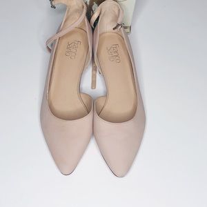FRANCO SARTO FLATS with ankle straps